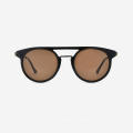 Óculos de sol redondos PC ou CP masculino